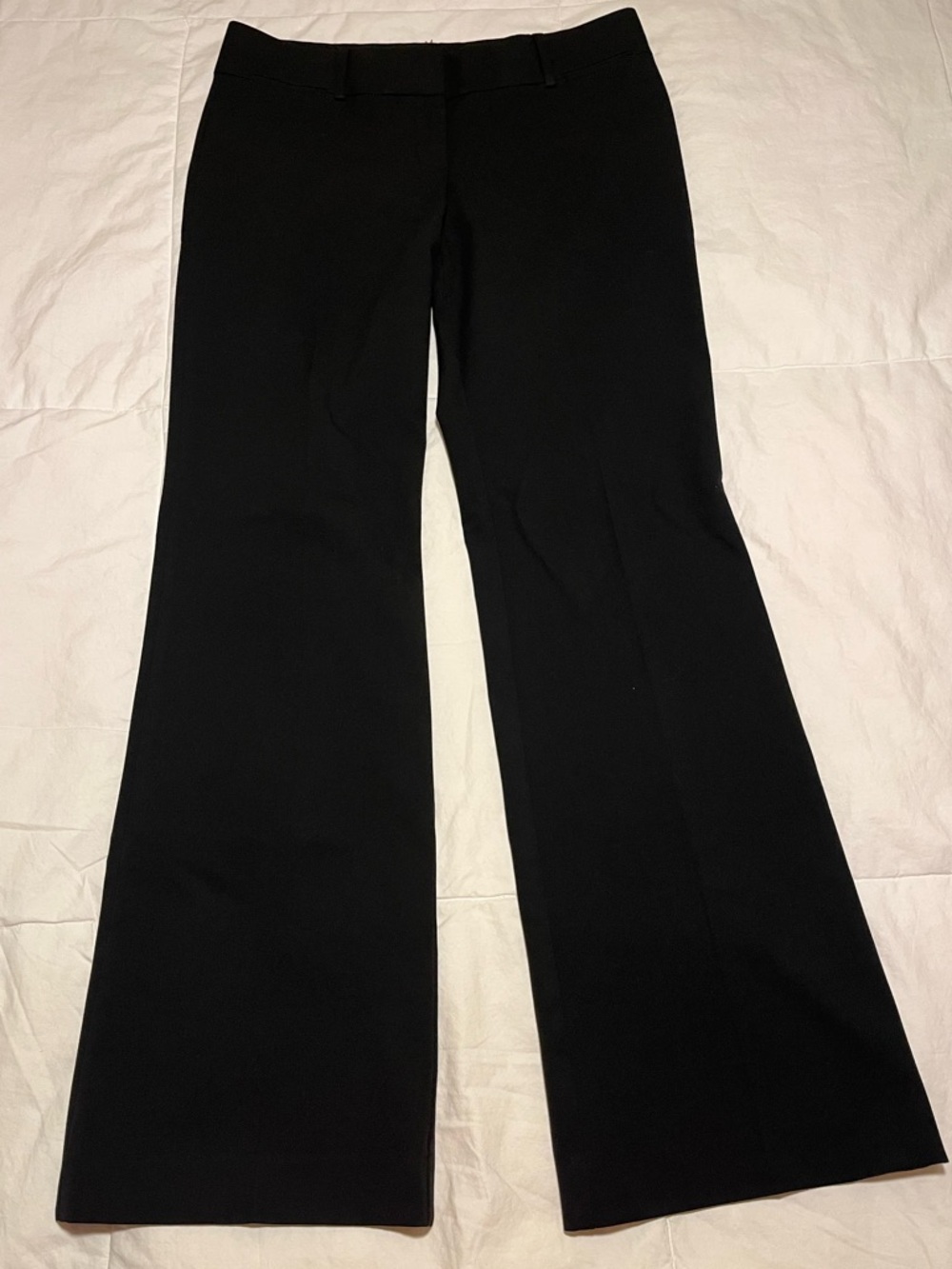 Ann Taylor Loft Women’s Black Flare Dress Pants Size 6 with Pockets